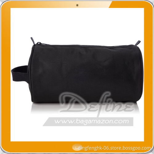 Canvas Oval Toiletry Accessory Bag Travel Airline Amenity Kit